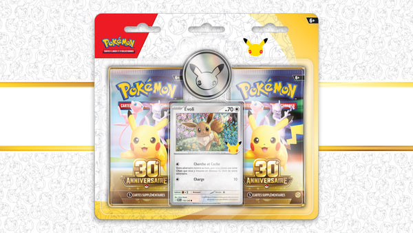 Blister de 2 boosters 30e Anniversaire (FR)
