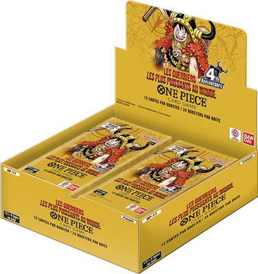 Display One Piece OP17 Les Guerriers les Plus Puissants au Monde en français