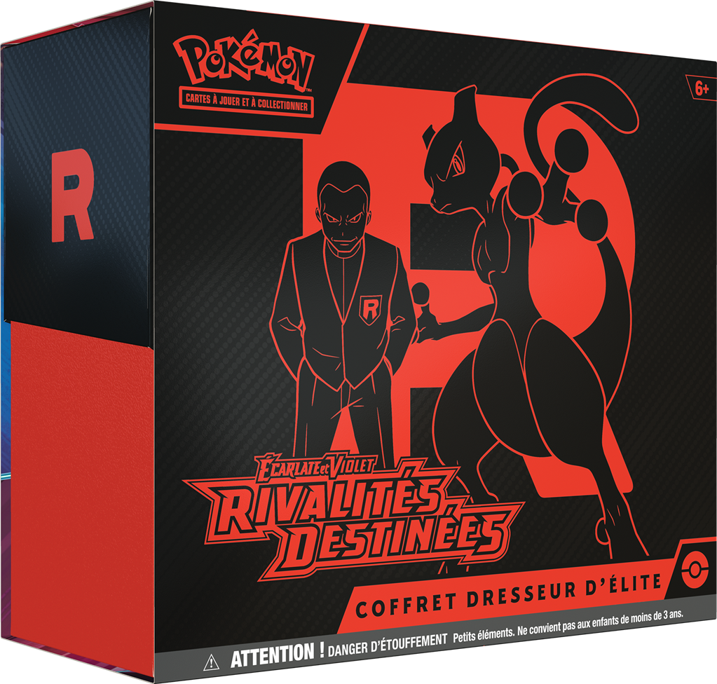 Coffret Dresseur d'Élite Pokémon Rivalités Destinées EV10 avec Mewtwo