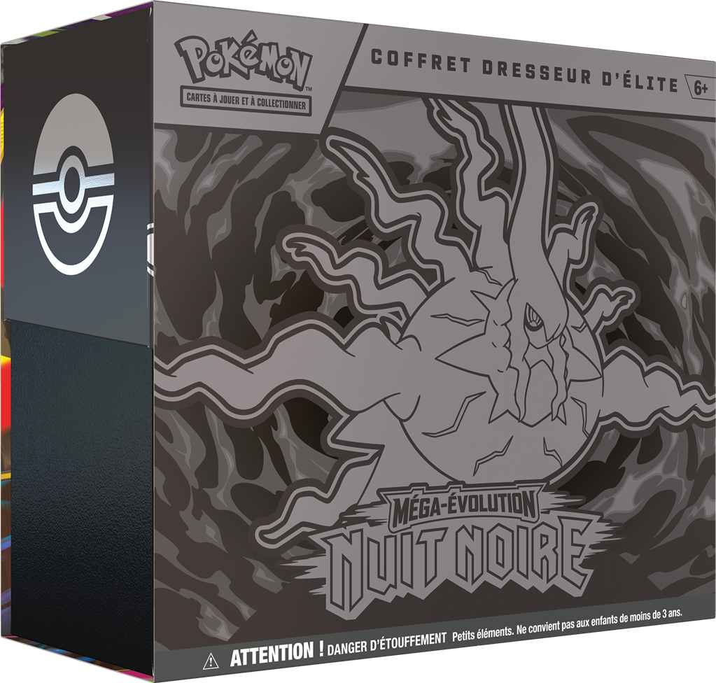 Coffret Dresseur d’Élite Pokémon Nuit Noire ME05 avec Méga-Darkrai-ex