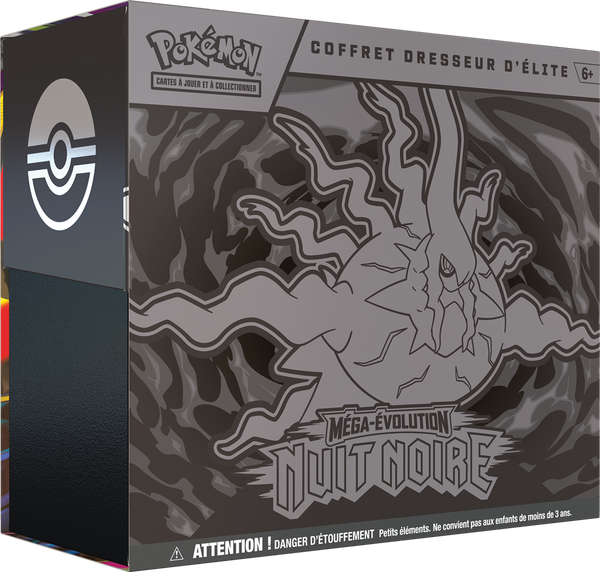 Coffret Dresseur d’Élite Pokémon Nuit Noire ME05 avec Méga-Darkrai-ex